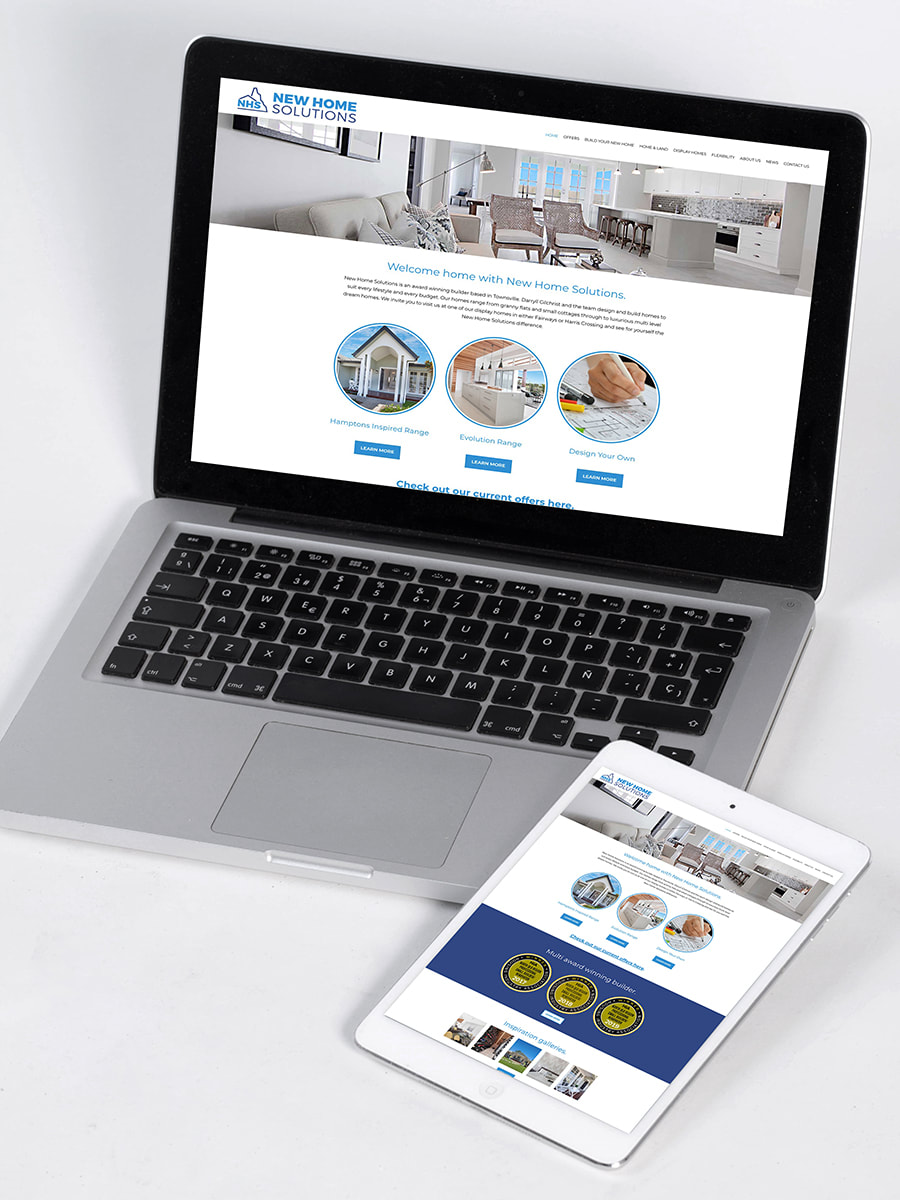 Grey and Grey Case Study New Home Solutions Web Design Development