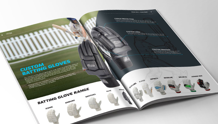 Cooper Cricket Booklet designed and produced by Grey and Grey